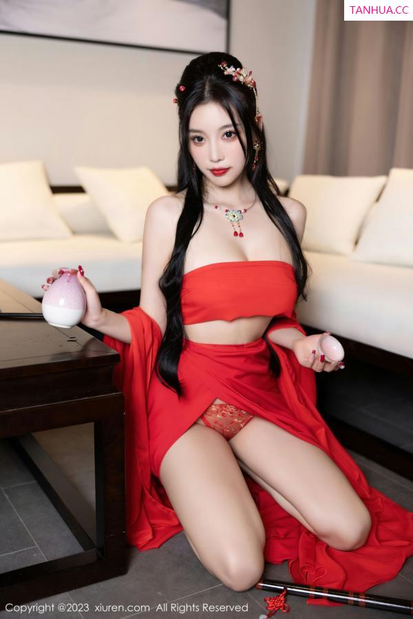 杨晨晨 sugar小甜心CC [XiuRen]高清写真图 2023.01.17 No.6149 杨晨晨Yome 古装美腿第16张图片